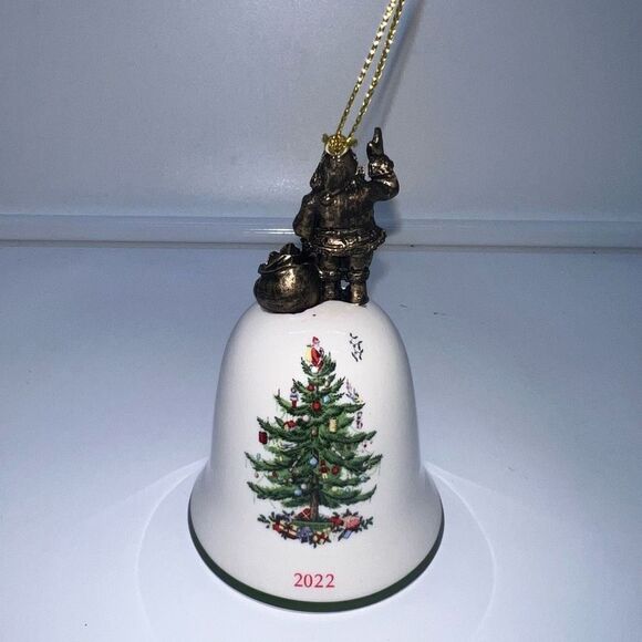 Spode Christmas Edition 2022 Annual Bell ornament - Picture 4 of 14